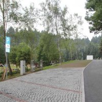 Wohnmobilstellplatz mit Ver- und Entsorgungsstationen