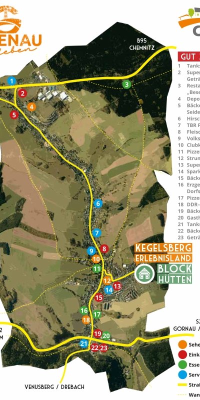 Lageplan Wohnmobilstellplatz im Erlebnisland Kegelsberg