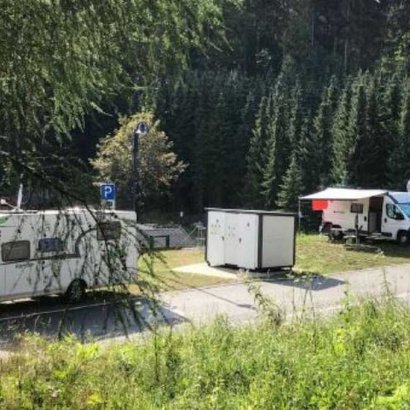 Der Wohnmobilstellplatz begrüßt Seine Gäste